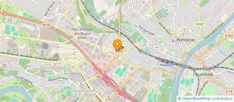 localisation de l'entreprise SUPER PRIMEURS à PONTOISE