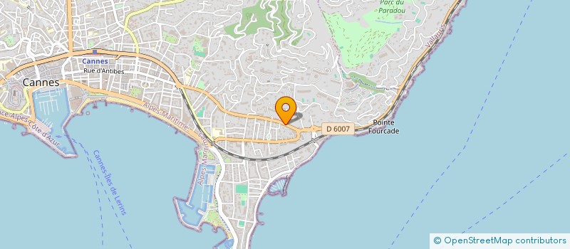 localisation de l'entreprise SUPER RESPONSABLE à CANNES