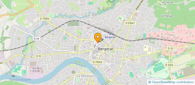 localisation de l'entreprise SUPER-REVE à BERGERAC