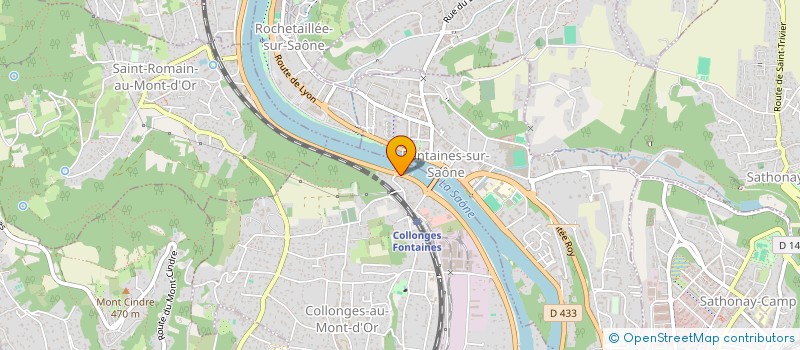 localisation de l'entreprise SUPER SAVY  COLLONGES-AU-MONT-D'OR