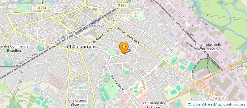 localisation de l'entreprise SUPER SERVICE SARL à CHATEAUROUX