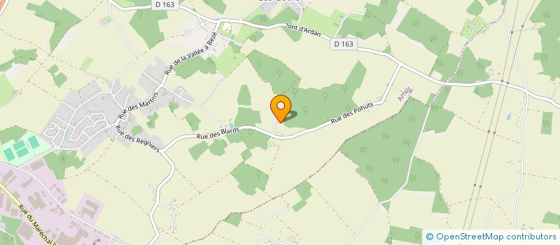 localisation de l'entreprise SUPER SPHERE  ROCHECORBON