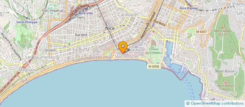 localisation de l'entreprise SUPER SPORTS à NICE