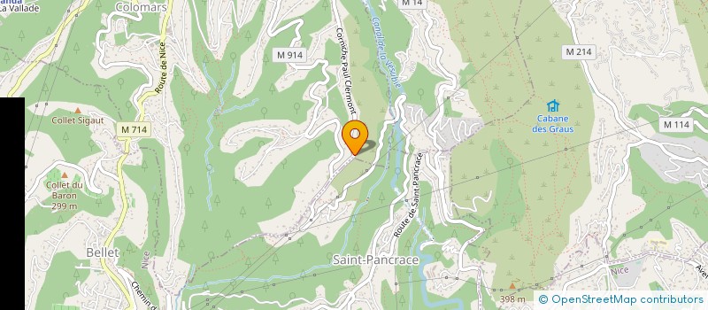 localisation de l'entreprise SUPER STUDIO  COLOMARS