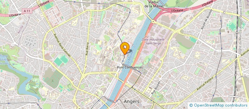 localisation de l'entreprise SUPER SUPER ! à ANGERS