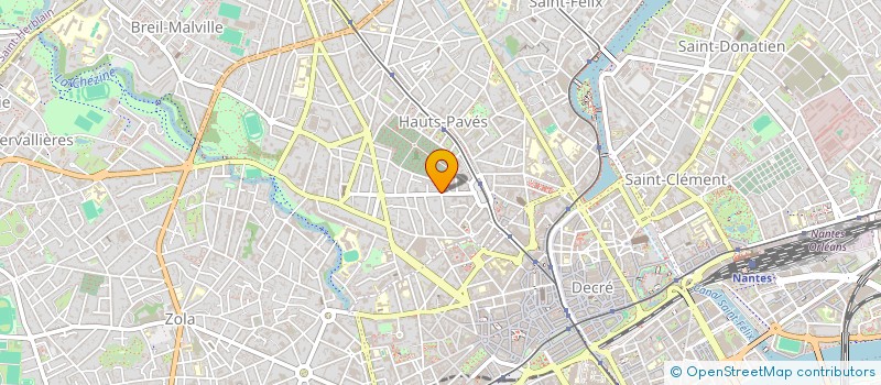 localisation de l'entreprise SUPER TERRAIN à NANTES