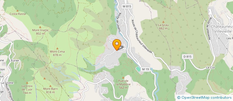 localisation de l'entreprise SUPER TOURRETTE  TOURRETTE-LEVENS