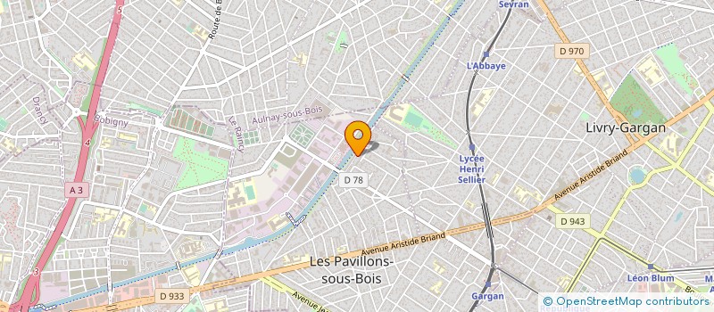 localisation de l'entreprise SUPER TRANSFERT à LES PAVILLONS-SOUS-BOIS
