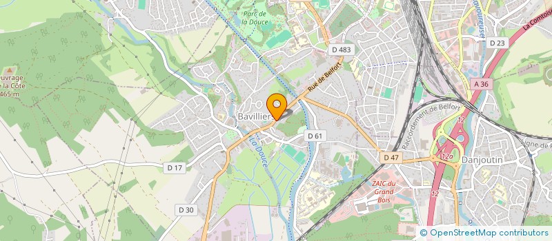 localisation de l'entreprise SUPER TROPHEE DE FRANCE à BAVILLIERS