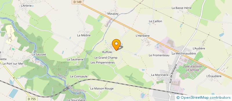 localisation de l'entreprise SUPER VW FESTIVAL  BOUSSAY