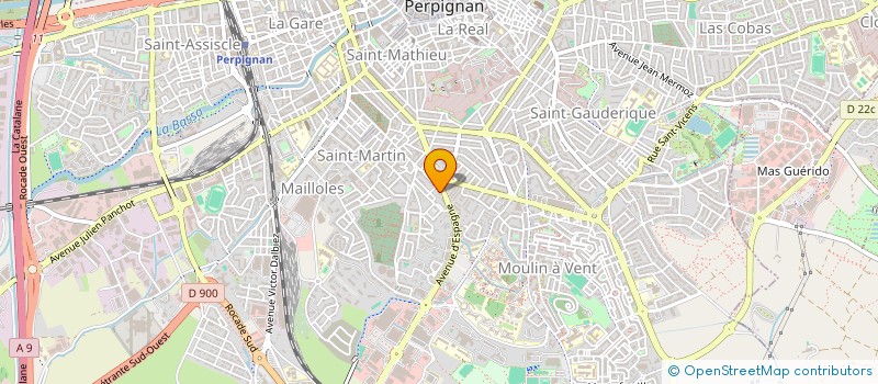 localisation de l'entreprise SUPER Z à PERPIGNAN