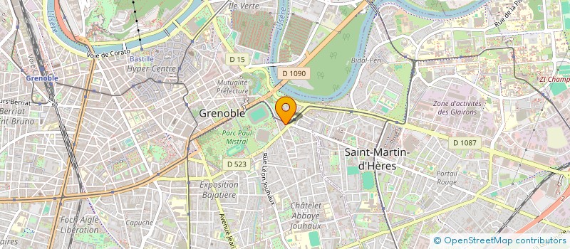 localisation de l'entreprise SUPER7 à GRENOBLE