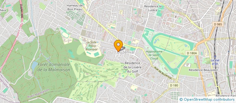 localisation de l'entreprise SUPERALI à RUEIL-MALMAISON