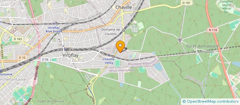 localisation de l'entreprise SUPERBANANE  CHAVILLE