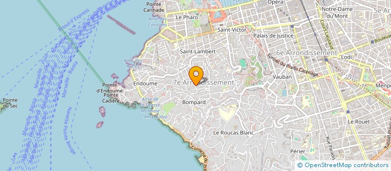 localisation de l'entreprise SUPERBE à MARSEILLE