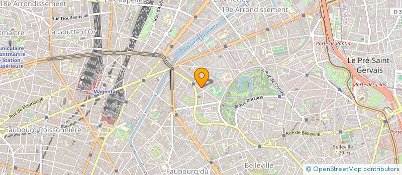 localisation de l'entreprise SUPERBE F141  PARIS