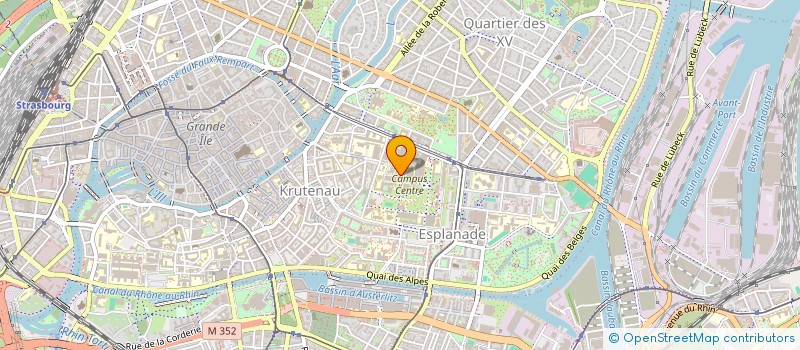 localisation de l'entreprise SUPERBRANCHE à STRASBOURG