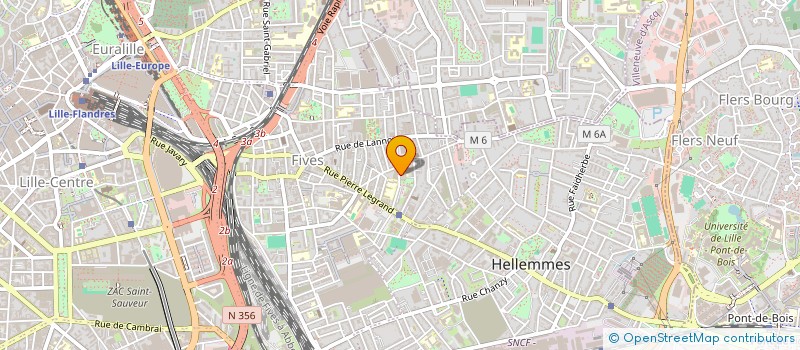 localisation de l'entreprise SUPERBRAVO à LILLE