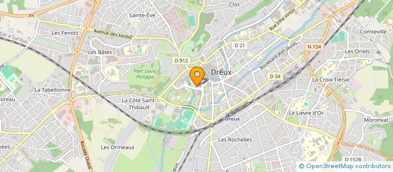 localisation de l'entreprise SUPERCALIFRAGILISTIC à DREUX