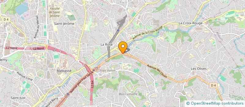 localisation de l'entreprise SUPERCARS à MARSEILLE