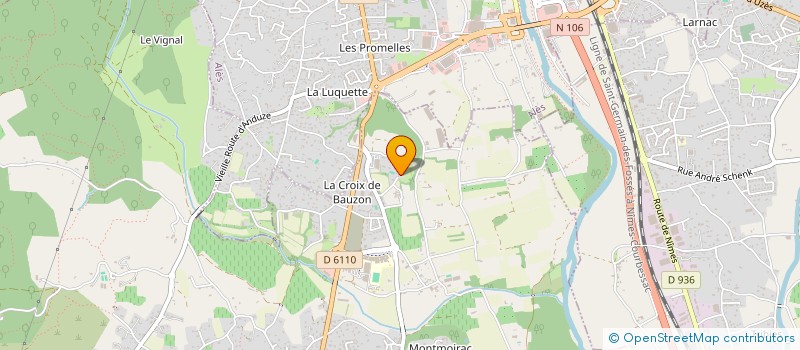 localisation de l'entreprise SUPERCARSCEVENNESCLUB - SCC  SAINT-CHRISTOL-LEZ-ALES