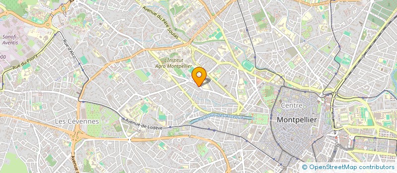 localisation de l'entreprise SUPERCOMBIE à MONTPELLIER