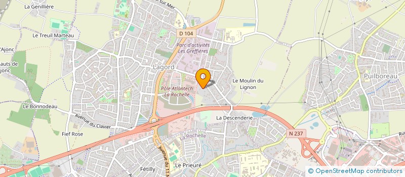 localisation de l'entreprise SUPERCONSTELLATION17  LAGORD