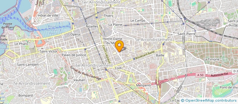 localisation de l'entreprise SUPERCONTENT  MARSEILLE