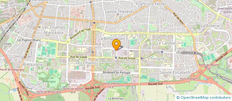 localisation de l'entreprise SUPERENOV 35  MONTREUIL-LE-GAST