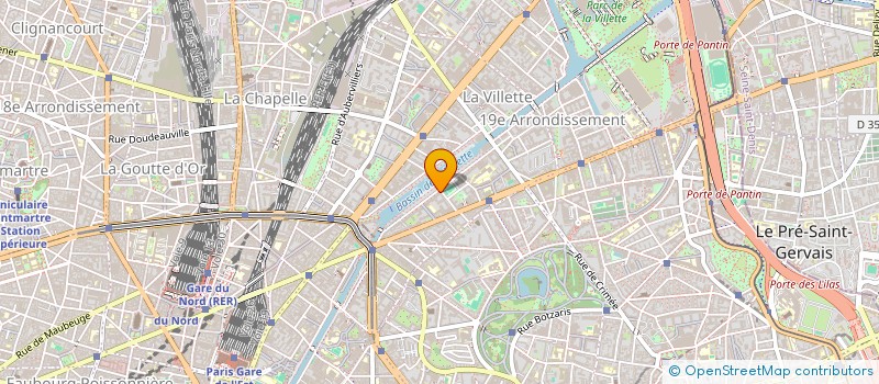 localisation de l'entreprise SUPERETTE  PARIS