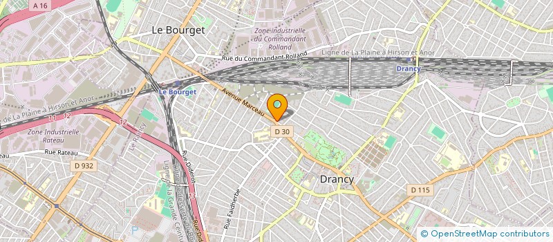 localisation de l'entreprise SUPERETTE 93 à DRANCY