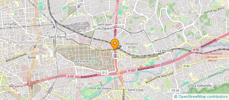localisation de l'entreprise SUPERETTE AIR-BEL à MARSEILLE