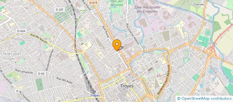 localisation de l'entreprise SUPERETTE AMSSRA à TROYES