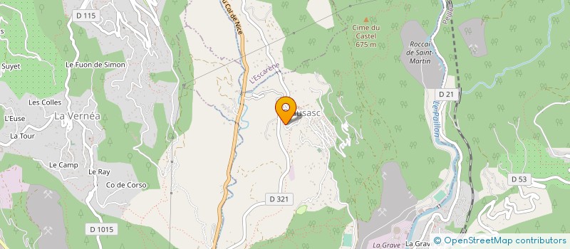 localisation de l'entreprise SUPERETTE BLAUSASCOISE  BLAUSASC