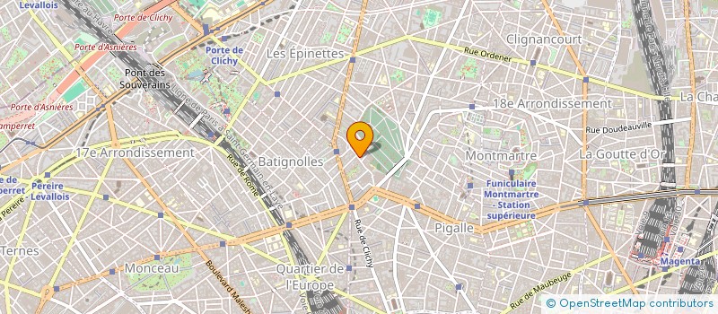 localisation de l'entreprise SUPERETTE CAVALLOTTI  PARIS