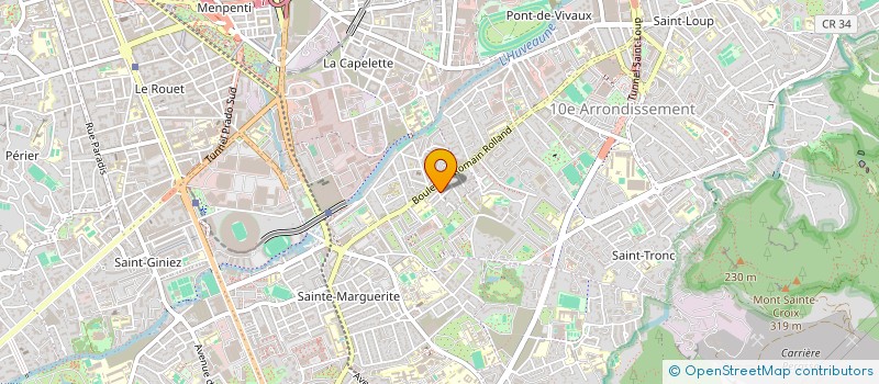 localisation de l'entreprise SUPERETTE CENTRALE à MARSEILLE