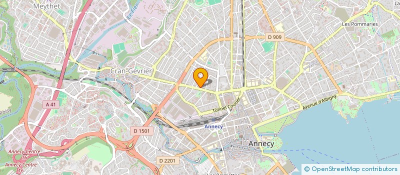 localisation de l'entreprise SUPERETTE D'ANNECY à ANNECY