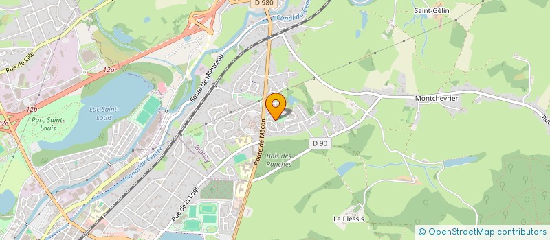 localisation de l'entreprise SUPERETTE DE BLANZY  BLANZY