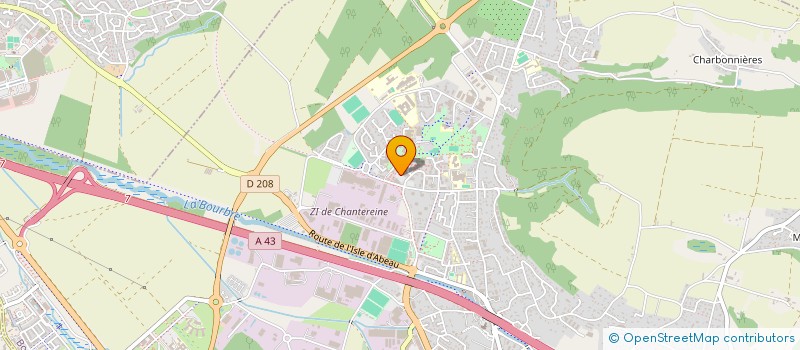 localisation de l'entreprise SUPERETTE DE CHAMPFLEURI à BOURGOIN-JALLIEU