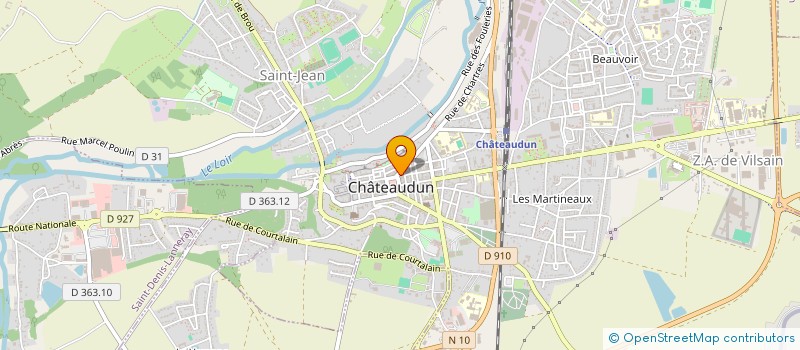 localisation de l'entreprise SUPERETTE DE CHATEAUDUN à CHATEAUDUN