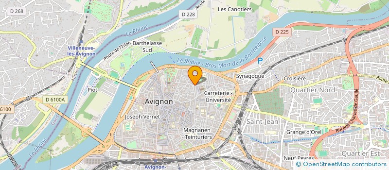localisation de l'entreprise SUPERETTE DE LA CAMPANE à AVIGNON