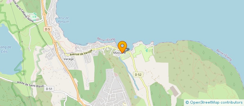 localisation de l'entreprise SUPERETTE DE LA PLAGE  SAINT-MITRE-LES-REMPARTS