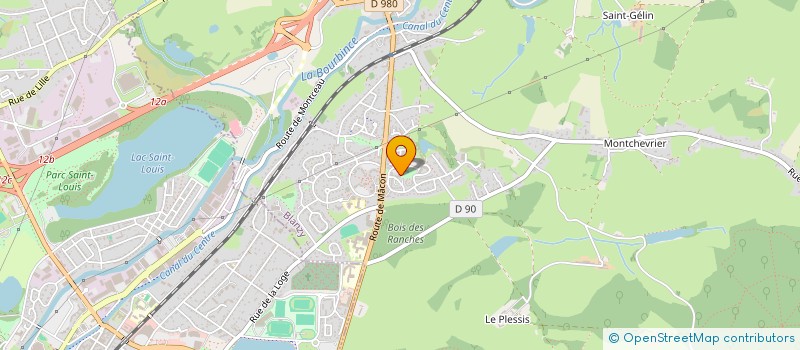 localisation de l'entreprise SUPERETTE DES ROMPOIS  BLANZY