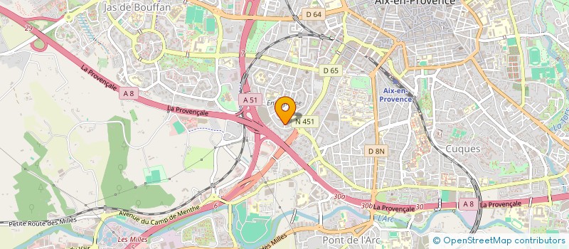 localisation de l'entreprise SUPERETTE DU LION à AIX-EN-PROVENCE