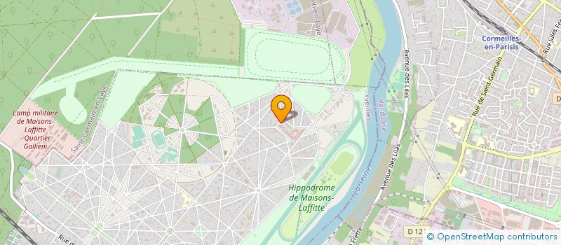 localisation de l'entreprise SUPERETTE DU PARC à MAISONS-LAFFITTE