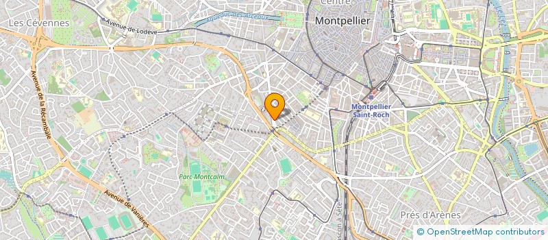 localisation de l'entreprise SUPERETTE ELEMENT TERRE  MONTPELLIER