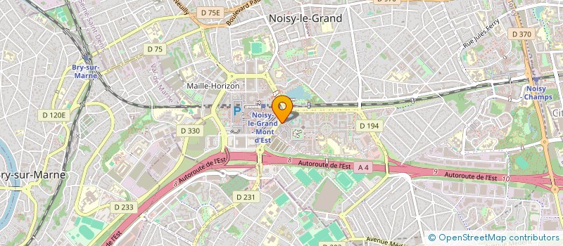 localisation de l'entreprise SUPERETTE EXOTIQUE à NOISY-LE-GRAND