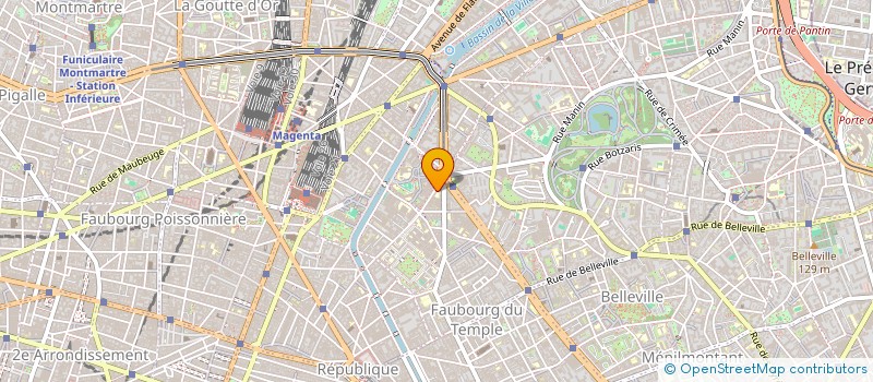 localisation de l'entreprise SUPERETTE FABIEN  PARIS