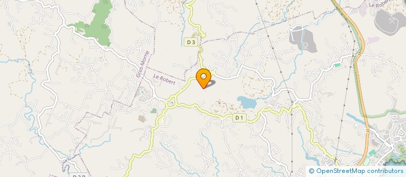 localisation de l'entreprise SUPERETTE FABY à LE ROBERT