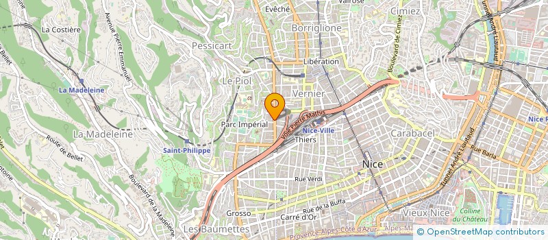 localisation de l'entreprise SUPERETTE GAMBETTA à NICE